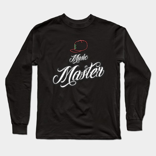 MUSIC MASTER Long Sleeve T-Shirt by DesignwithYunuk